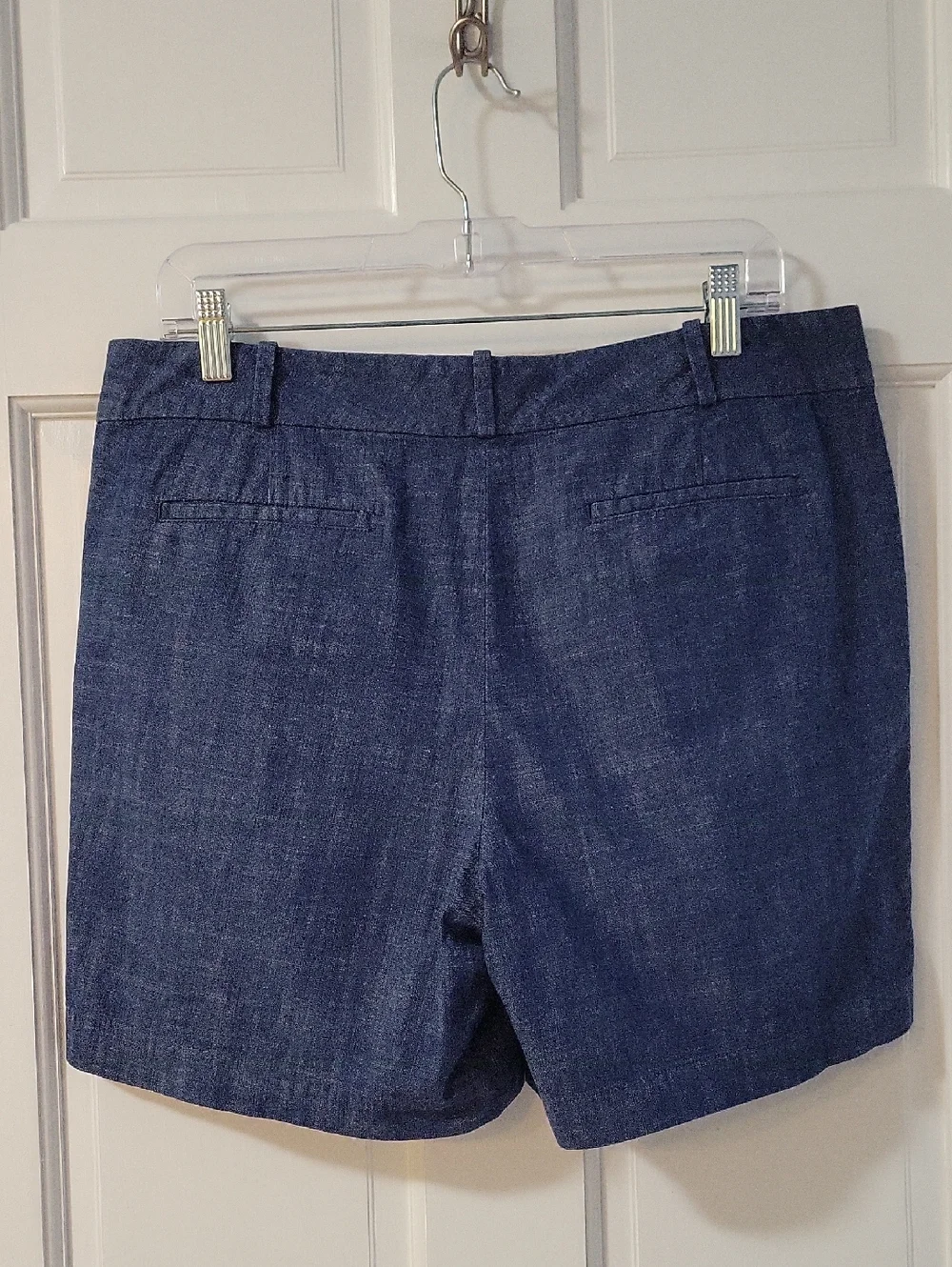 Talbots Petite Chambray Shorts - Picture 2 of 8